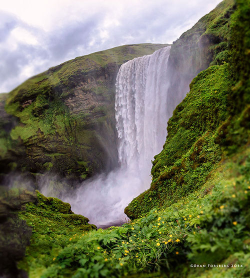 Skogafoss Island